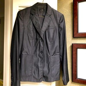 It’s a suit. J.Crew blazer, sharkskin blazer and trouser